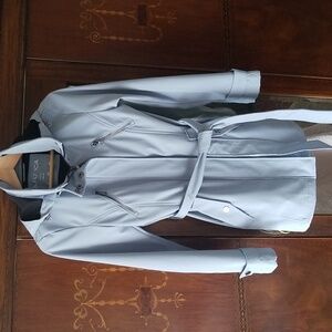 Nautica Belted Waterproof Trench Coat/Raincoat XS